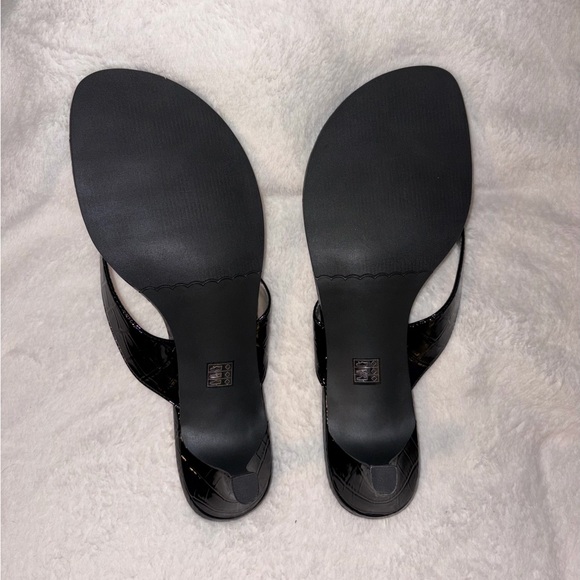 MODA Kady Kitten Heel Thong Sandals sz 10 - Picture 5 of 8